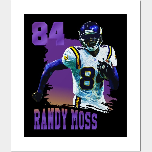 Randy moss || 84 Wall Art by Aloenalone